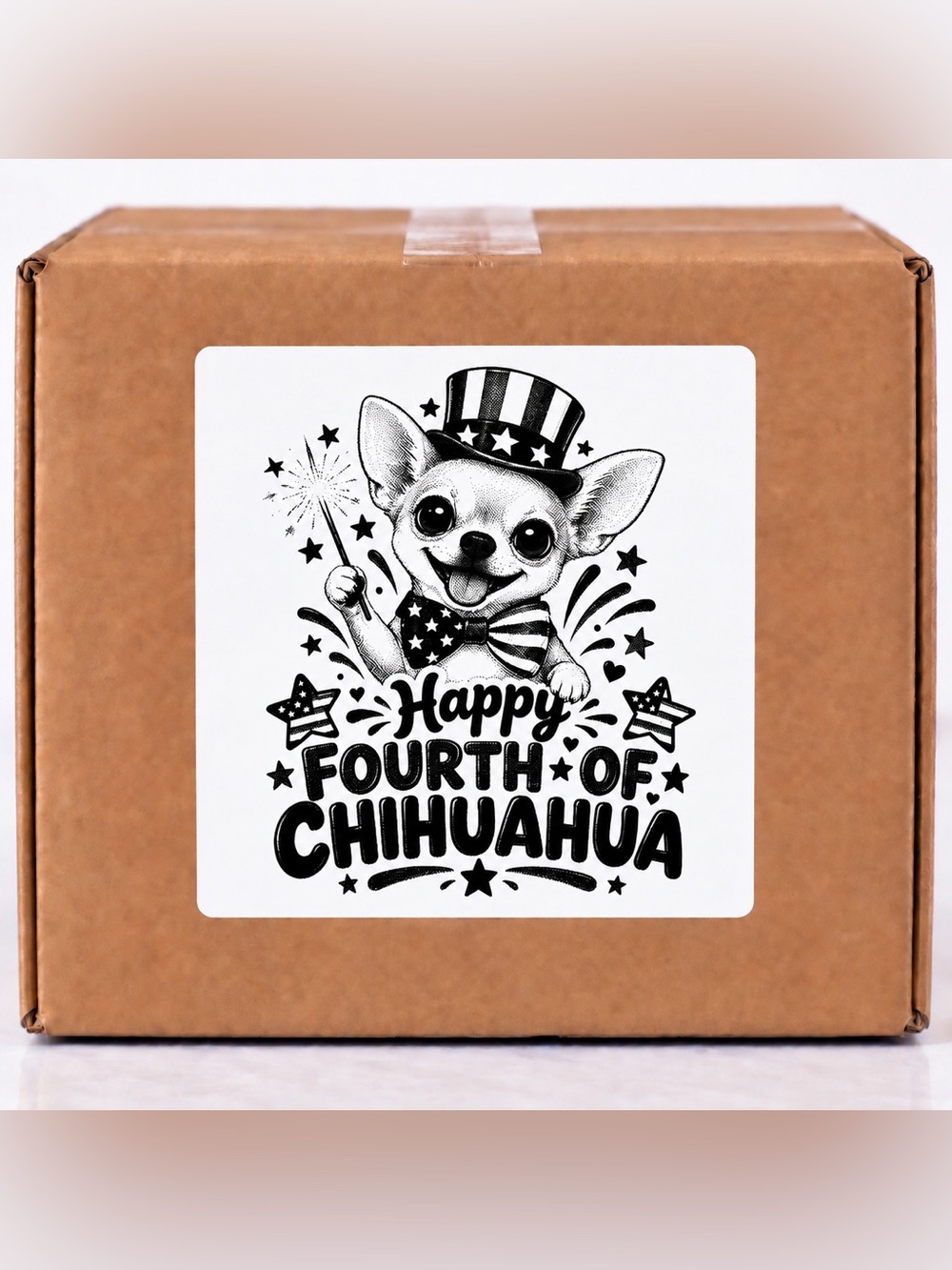 Cute Chihuahua
Stickers 3”x3”-100ct.